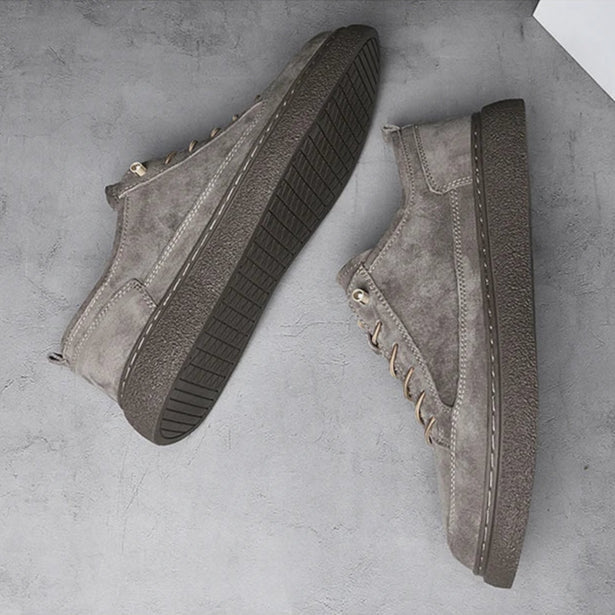 Zalver Genuine Suede Sneakers