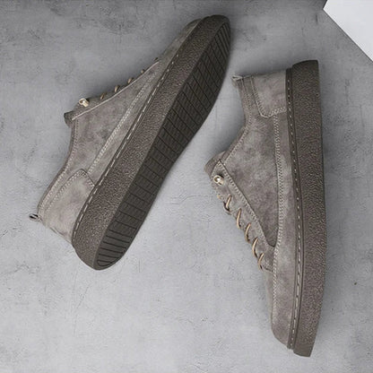 Zalver Genuine Suede Sneakers