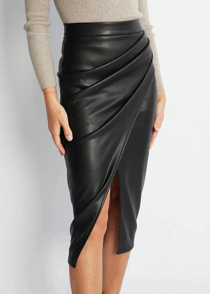 Femme Leather Skirt