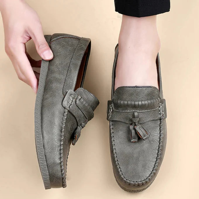 Moclyn Leather Loafers