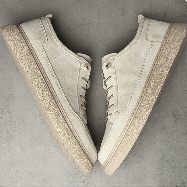 Zalver Genuine Suede Sneakers