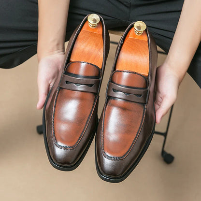 Darrow Leather Loafers
