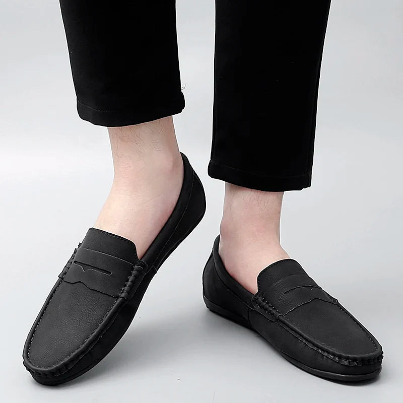Travor Genuine Leather Loafers