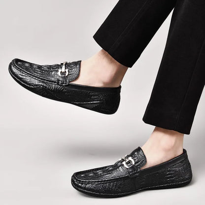 Reptor Genuine Leather Loafers