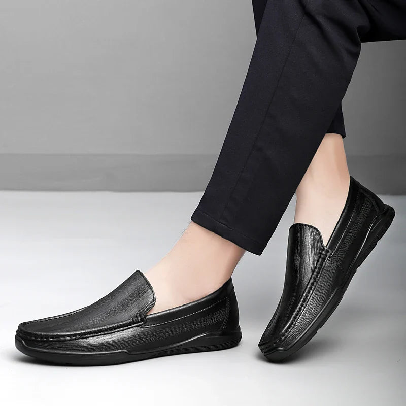 Jorven Genuine Leather Loafers