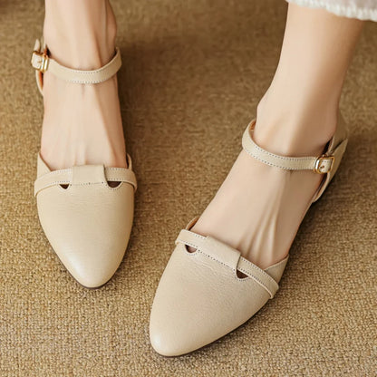 Laney Genuine Leather Heels