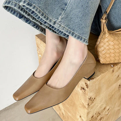 Nicole Genuine Leather Pumps