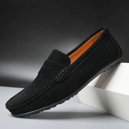 Gildron Genuine Suede Loafers