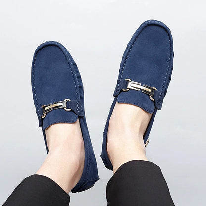 Delmar Genuine Suede Loafers
