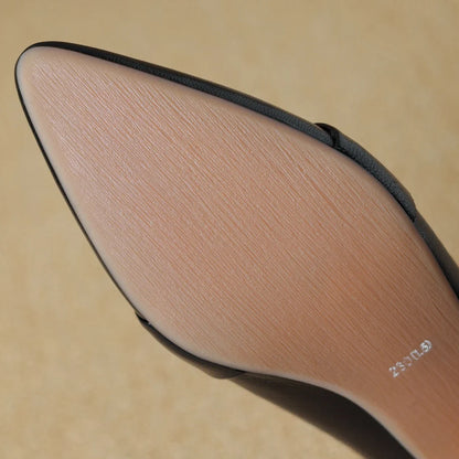 Naira Genuine Leather Pumps