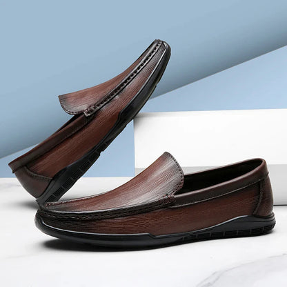 Jorven Genuine Leather Loafers
