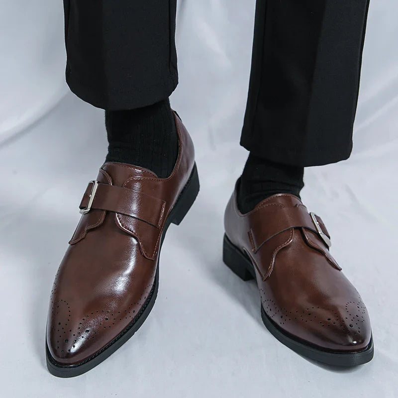 Bucklor Genuine Leather Shoes