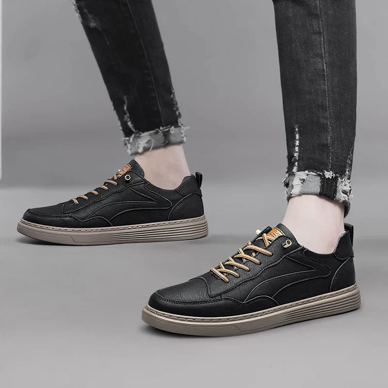 Ozgun Genuine Leather Sneakers