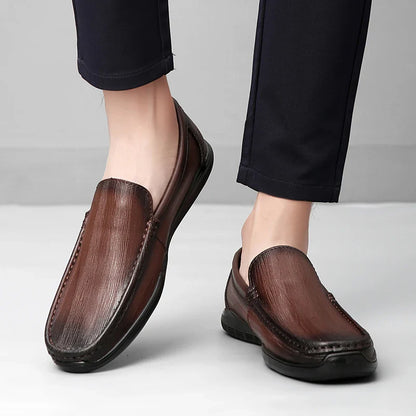 Jorven Genuine Leather Loafers