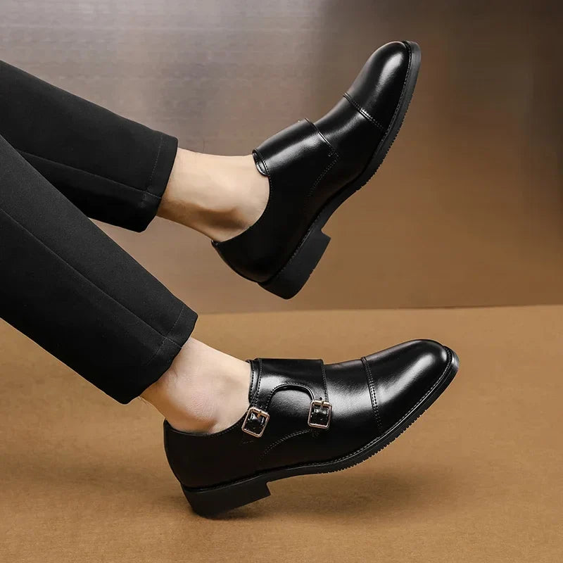 Grandeur Monk Strap Shoes