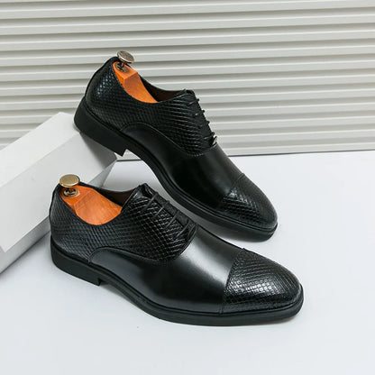 Slyther Genuine Leather Brogues