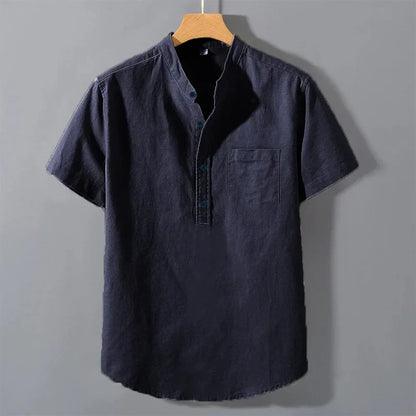 Vartos Cotton-Linen T-Shirt