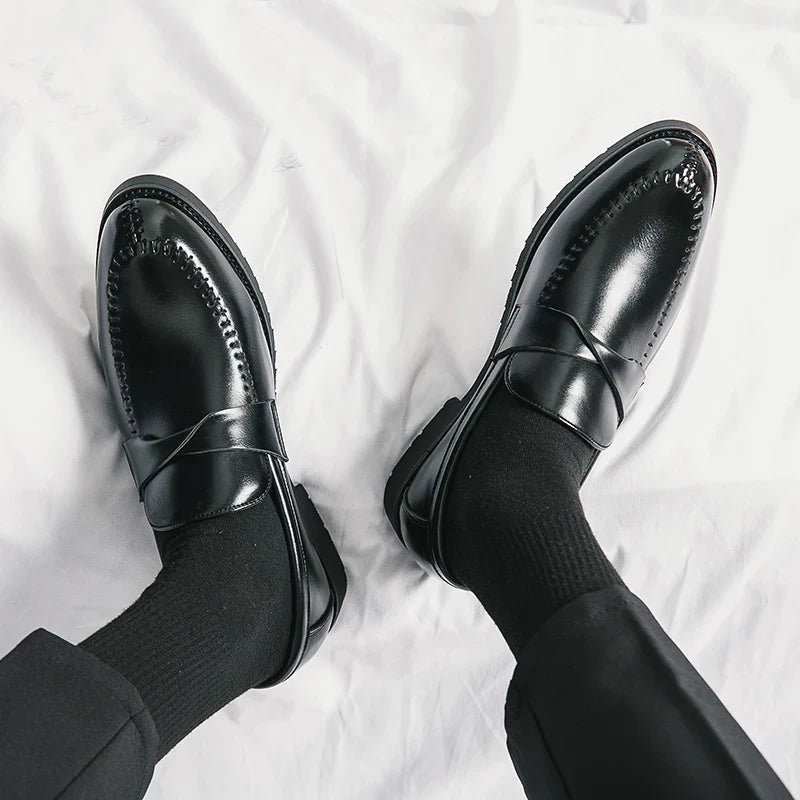 Teviot Genuine Leather Loafers