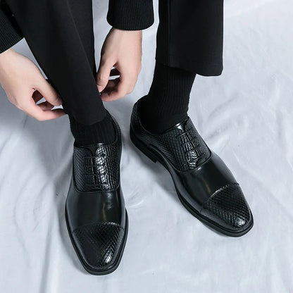 Slyther Genuine Leather Brogues