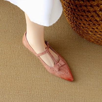 Tiara Genuine Leather Pumps