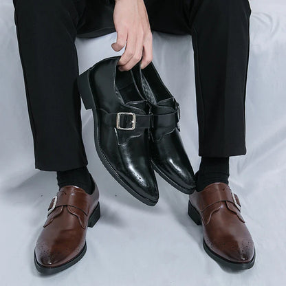 Bucklor Genuine Leather Shoes