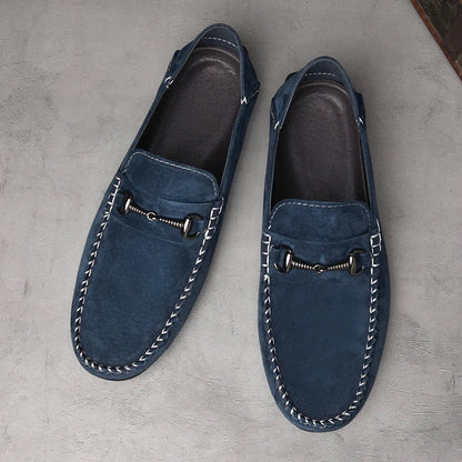 Astire Genuine Suede Loafers