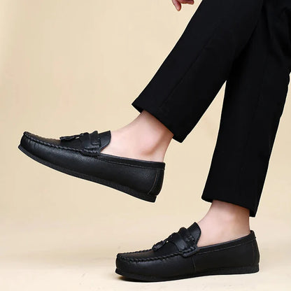 Moclyn Leather Loafers