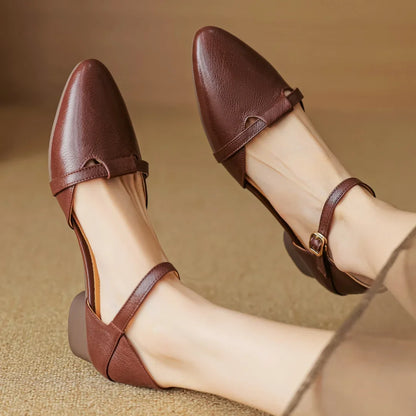 Laney Genuine Leather Heels