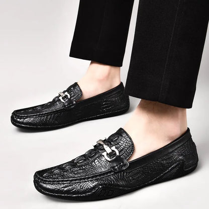 Reptor Genuine Leather Loafers