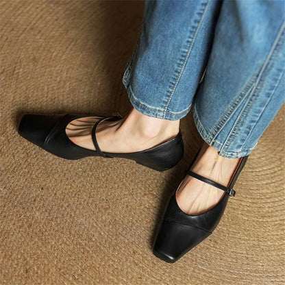 Velin Genuine Leather Pumps