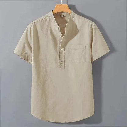 Vartos Cotton-Linen T-Shirt