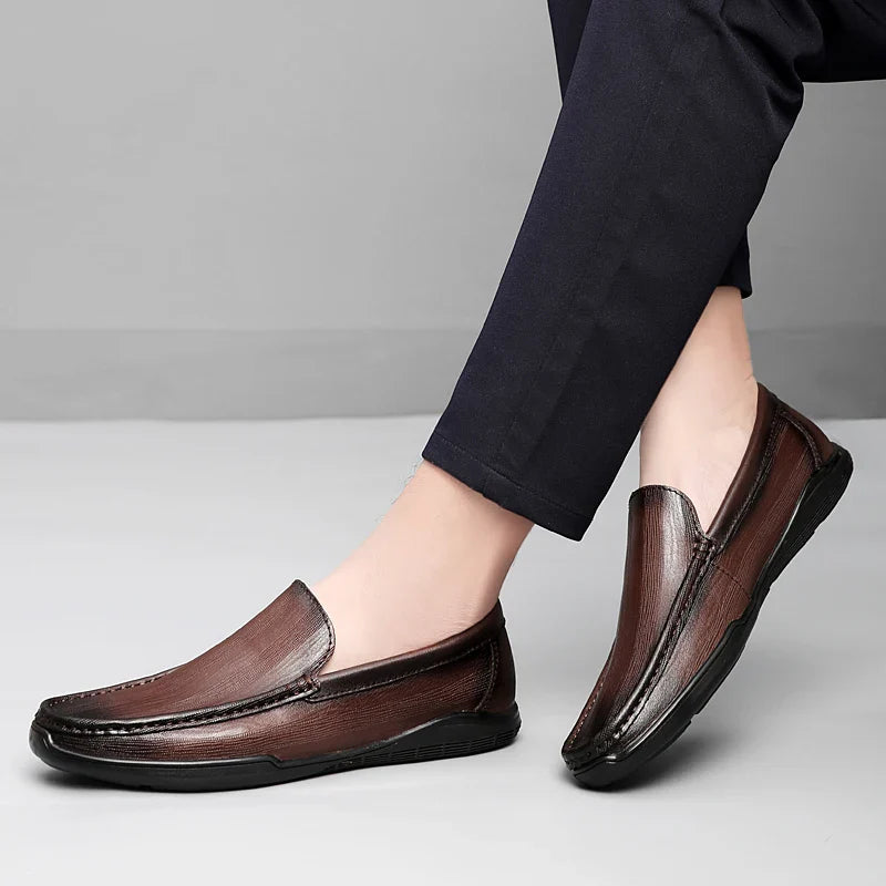 Jorven Genuine Leather Loafers