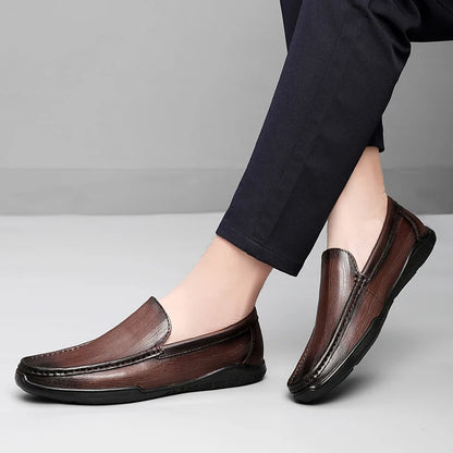 Jorven Genuine Leather Loafers