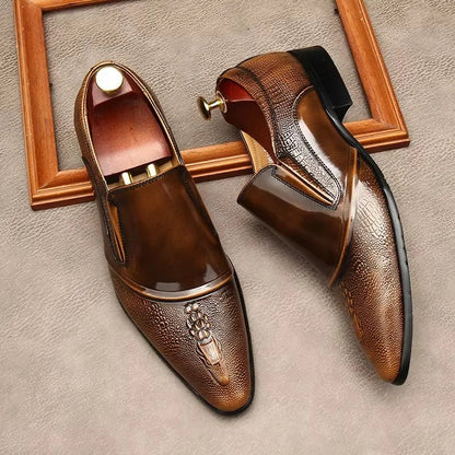 Derek Genuine Leather Loafers