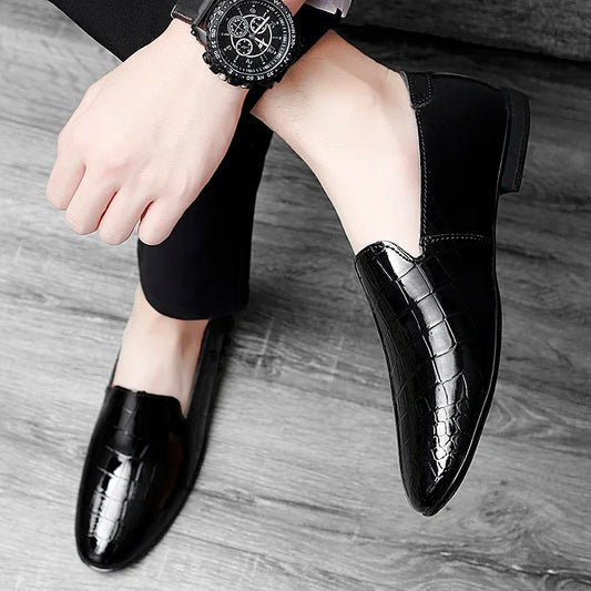 Stalwart Genuine Leather Loafers