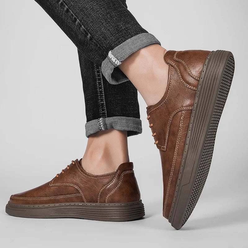 Athen Genuine Leather Sneakers