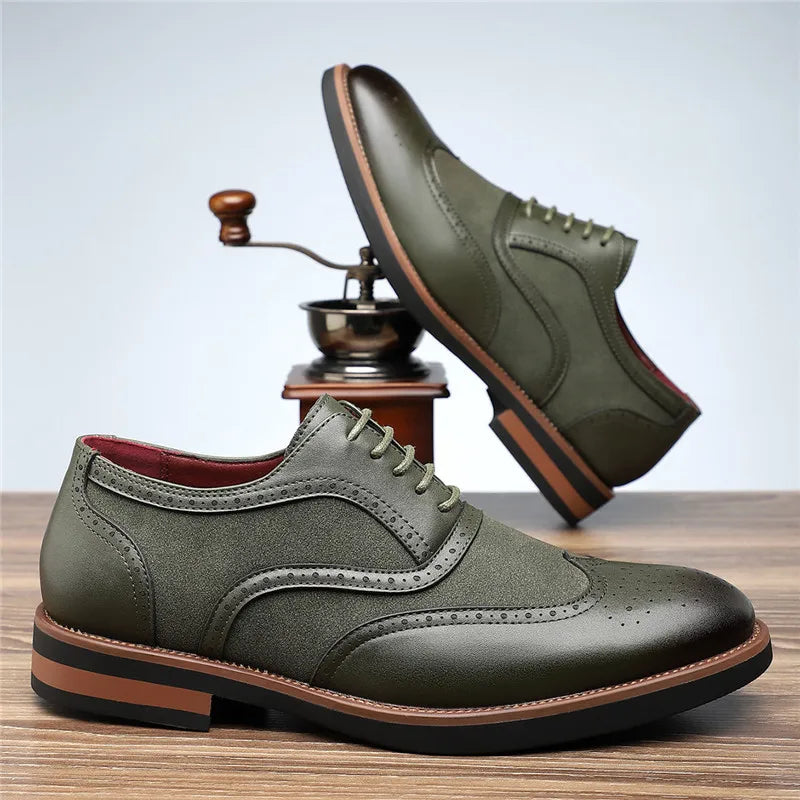 Larvik Genuine Leather Oxfords