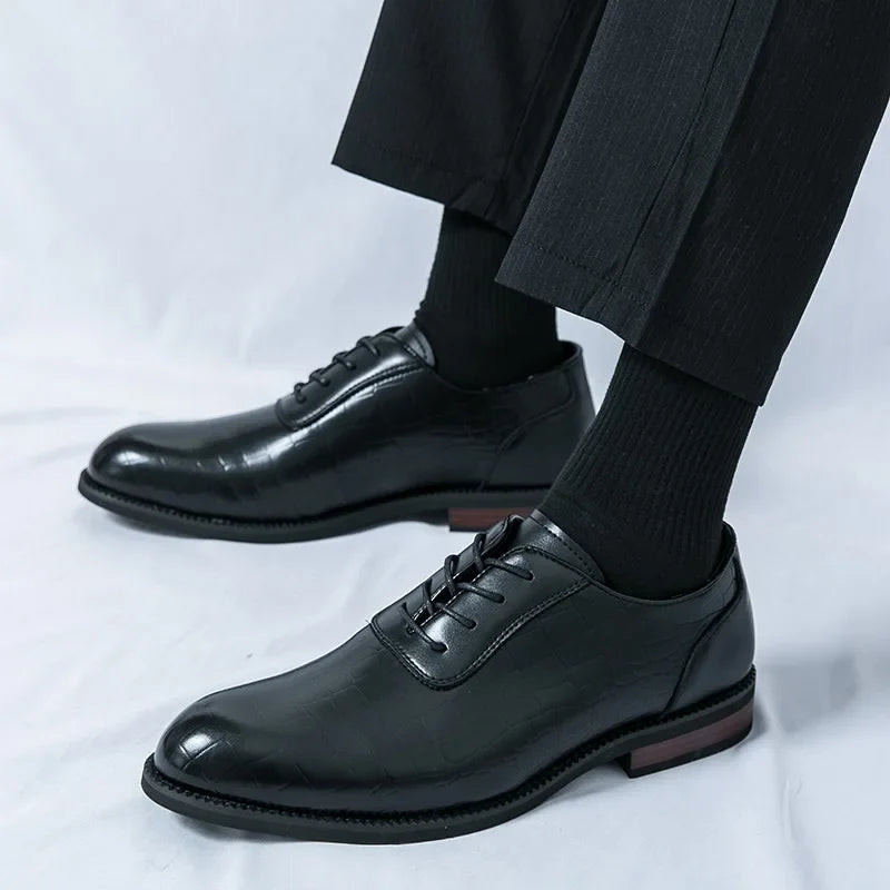 Creston Leather Oxfords