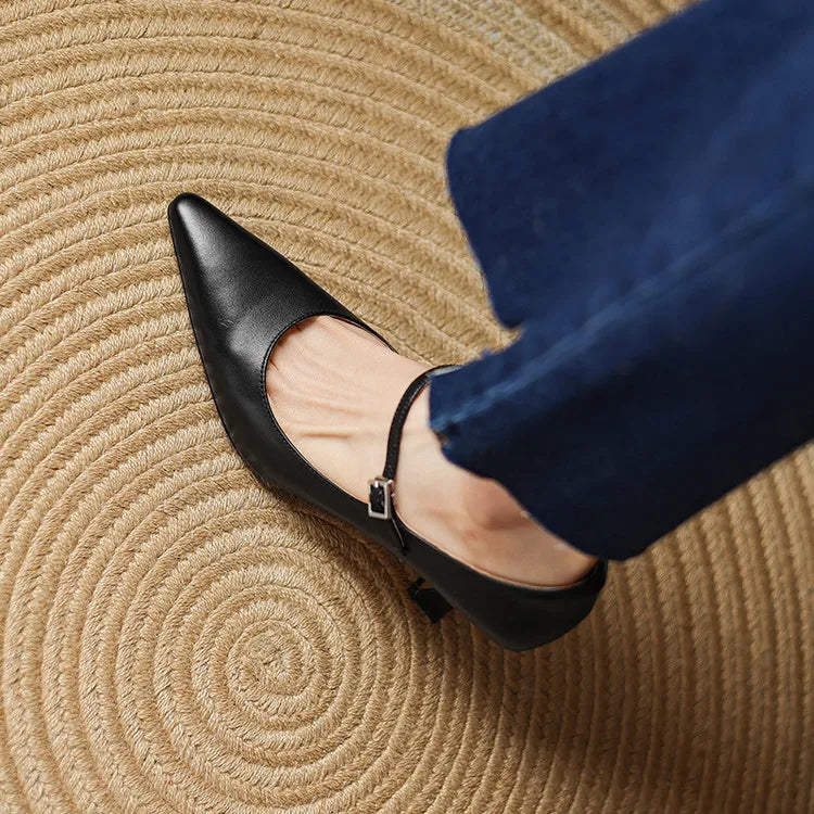 Samara Genuine Leather Heels