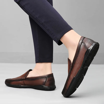 Jorven Genuine Leather Loafers