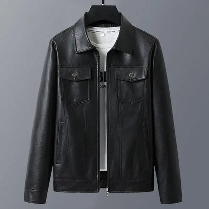 Varves Genuine Leather Jacket