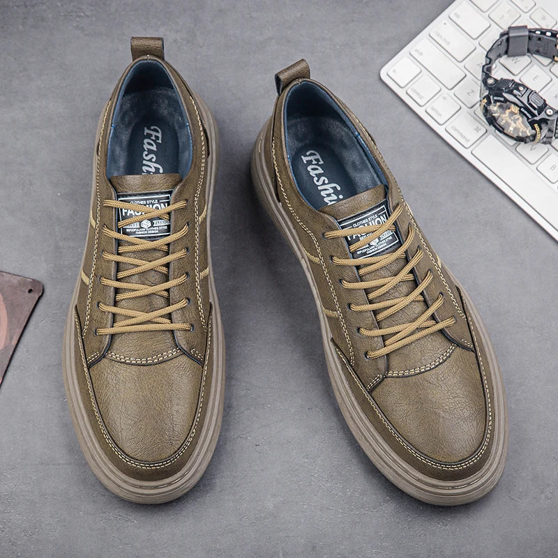 Ardel Genuine Leather Sneakers