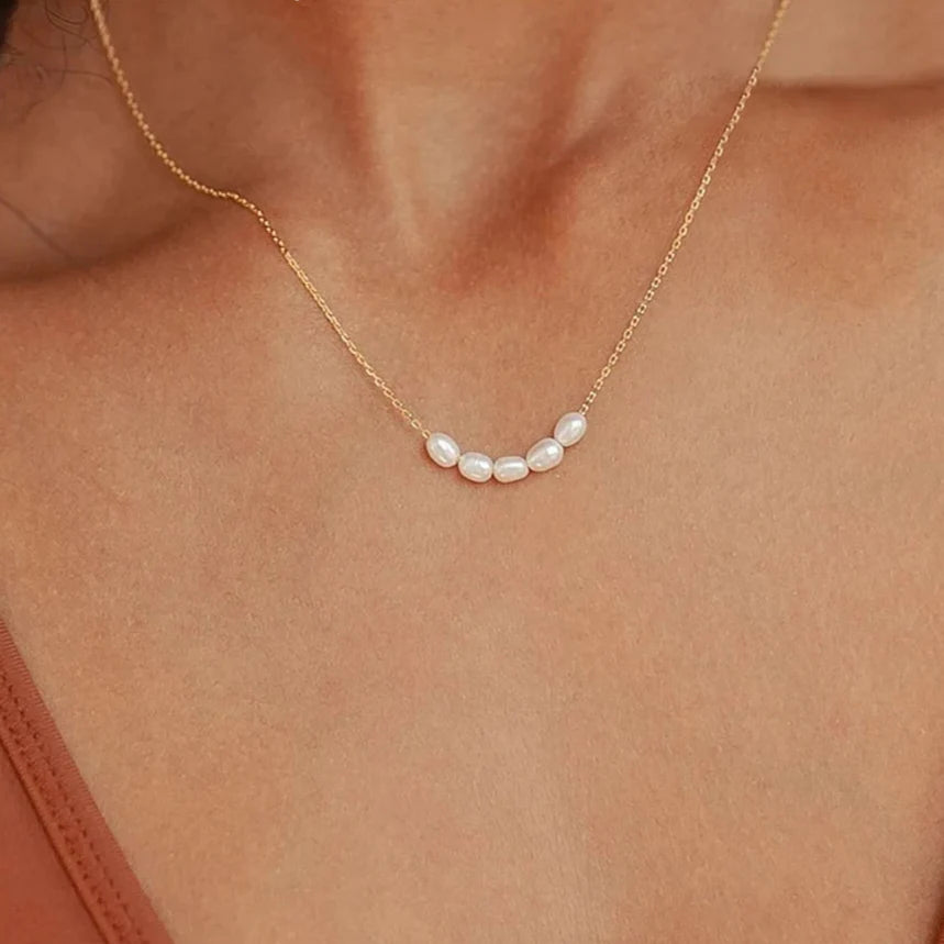 Aurea Pearl Necklace