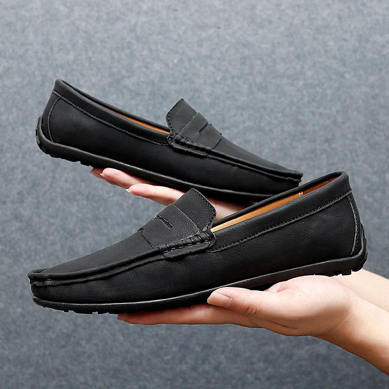 Travor Genuine Leather Loafers