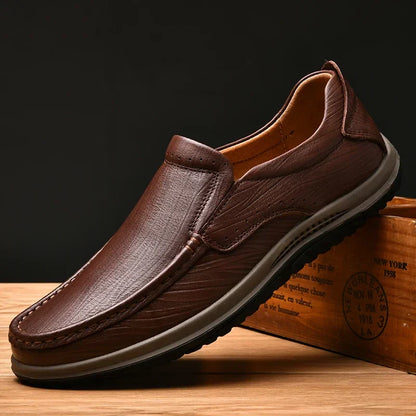 Trego Genuine Leather Loafers