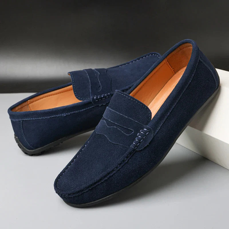 Gildron Genuine Suede Loafers