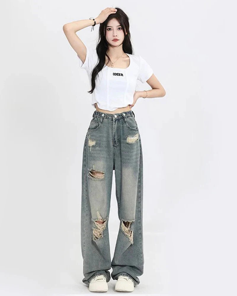 Shred Distressed Jeans