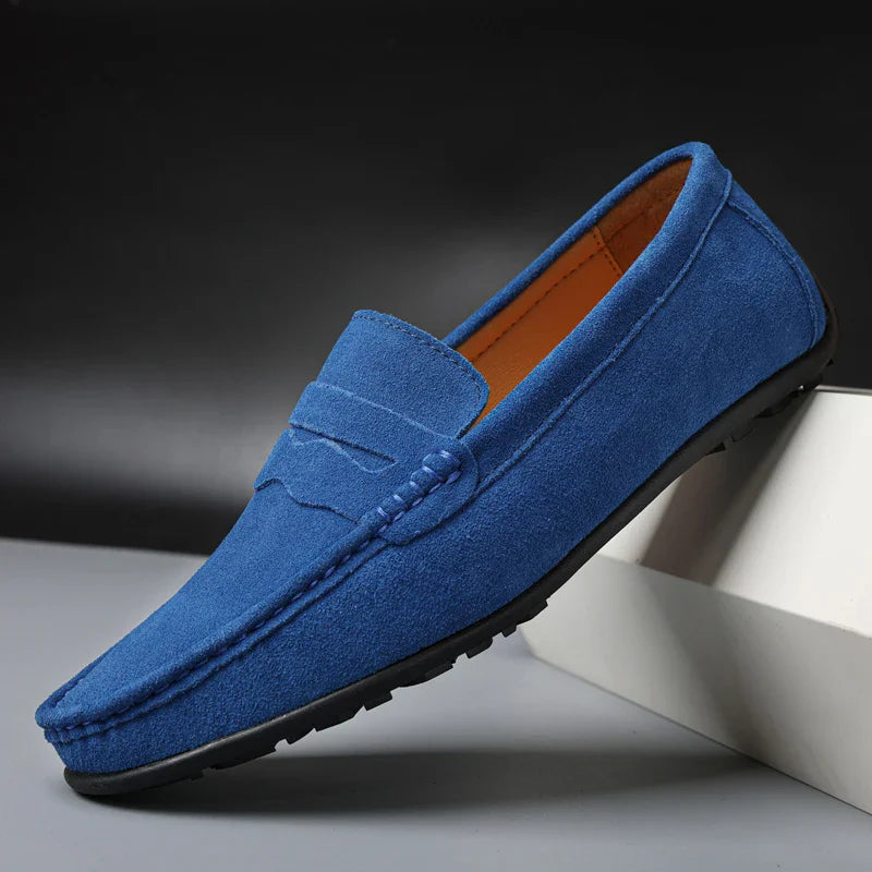 Gildron Genuine Suede Loafers