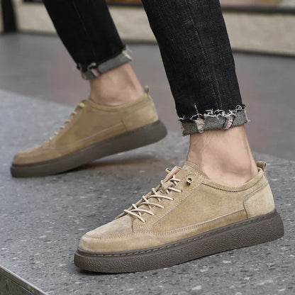 Zalver Genuine Suede Sneakers