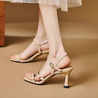 Solene Genuine Leather Sandals